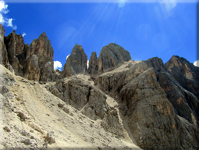 foto Passo Valles, Cima Mulaz, Passo Rolle